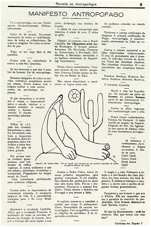 Manifesto Antrop&oacute;fago, 1928Oswald de Andrade