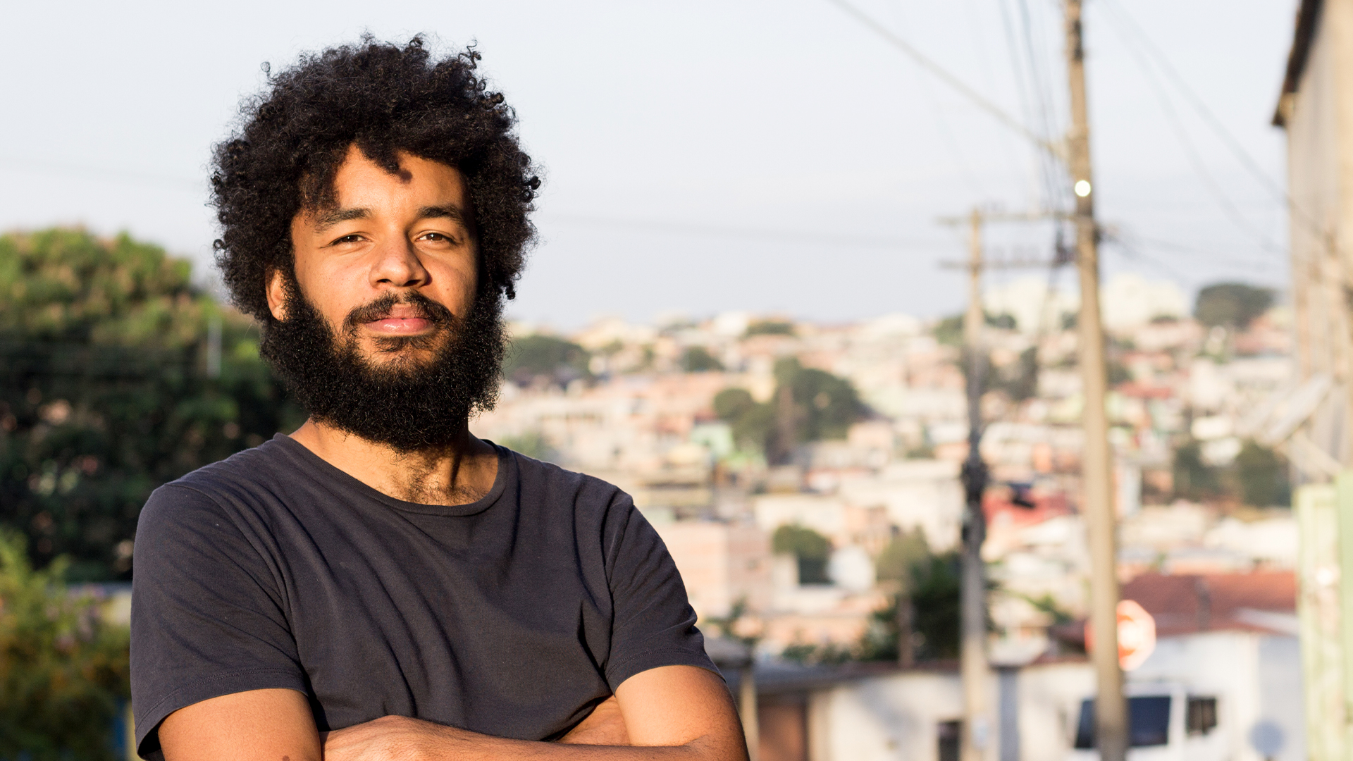Retrato de Gabriel Martins.
