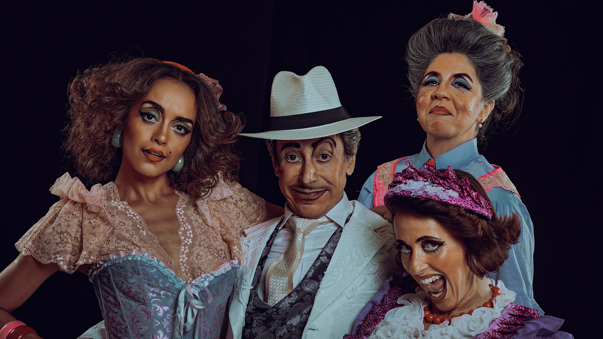 Foto do elenco de 