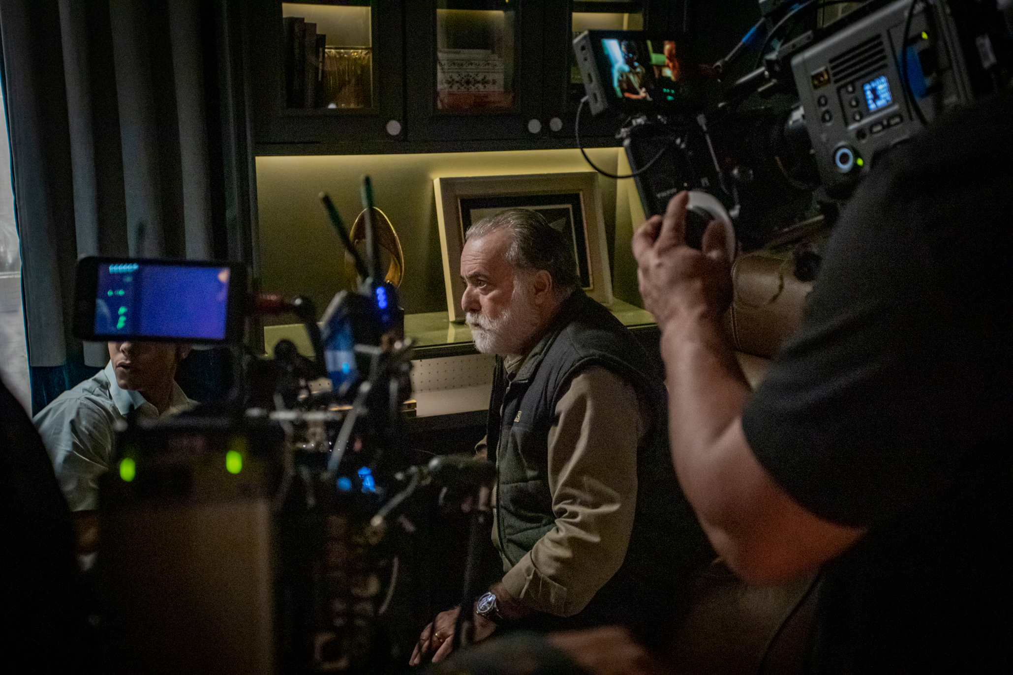 bastidores de grava&ccedil;&otilde;es da novela Terra e Paix&atilde;o