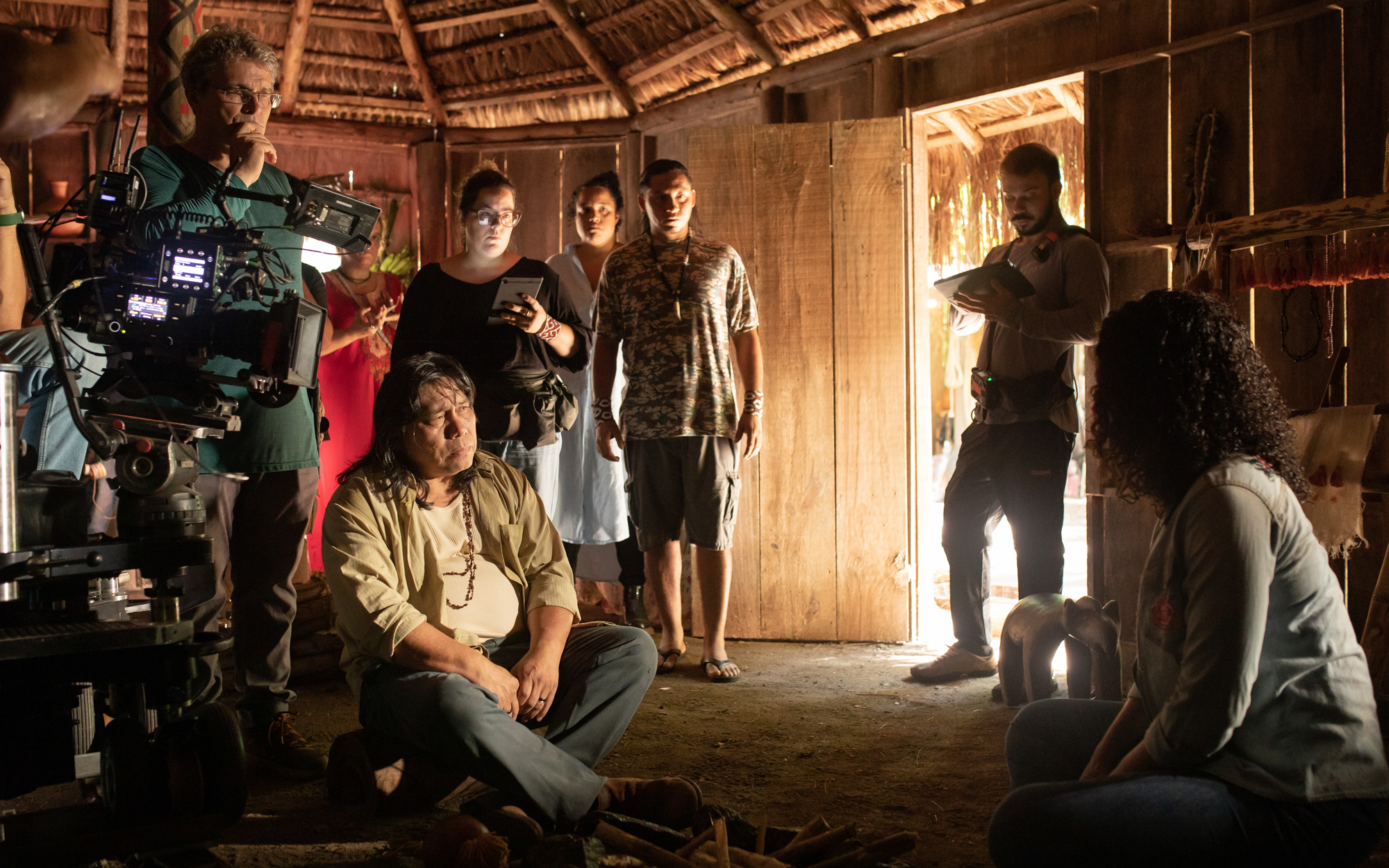 bastidores de grava&ccedil;&otilde;es da novela Terra e Paix&atilde;o