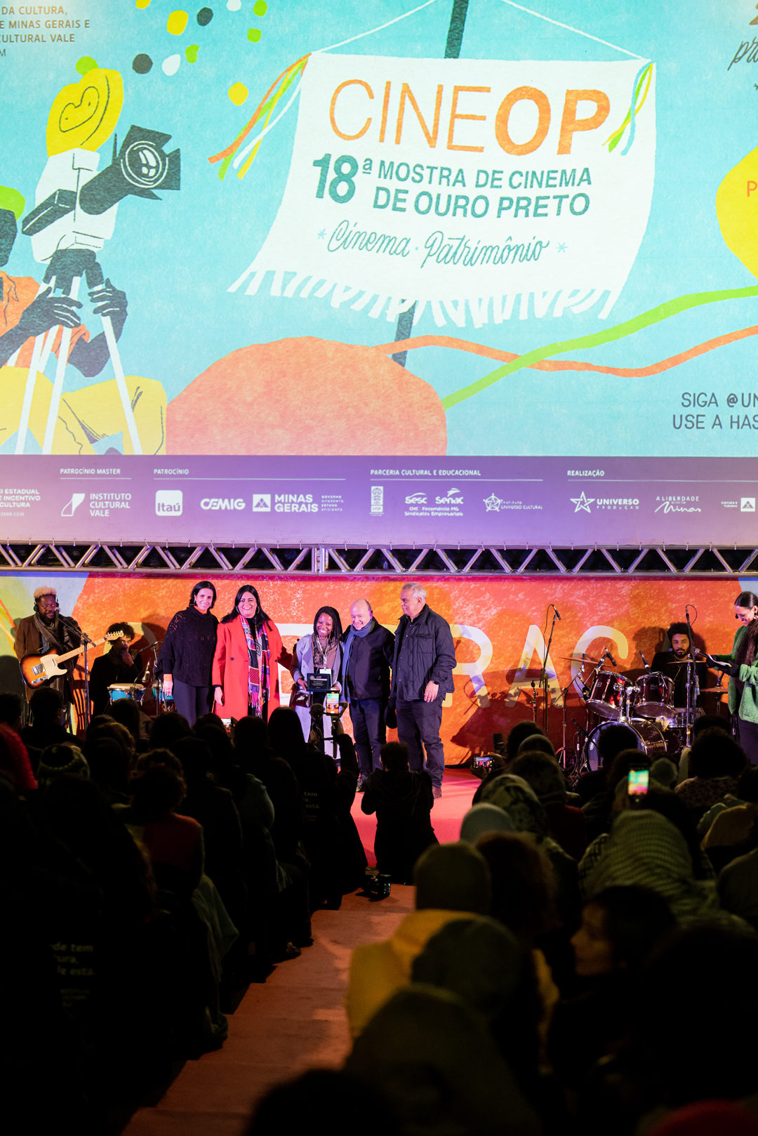 OURO PRETO - MG - 18&ordf; CINEOP - Abertura Oficial - #CineOP&nbsp;#EncontroNacional&nbsp;#Educa&ccedil;&atilde;o&nbsp;#debates&nbsp;#CulturaNegra&nbsp;#Preserva&ccedil;&atilde;oAudiovisual&nbsp;#ImagensdaMPB&nbsp;#ArteNaPra&ccedil;a #SescCineLoungeShow #CineOP2023 #ouropreto