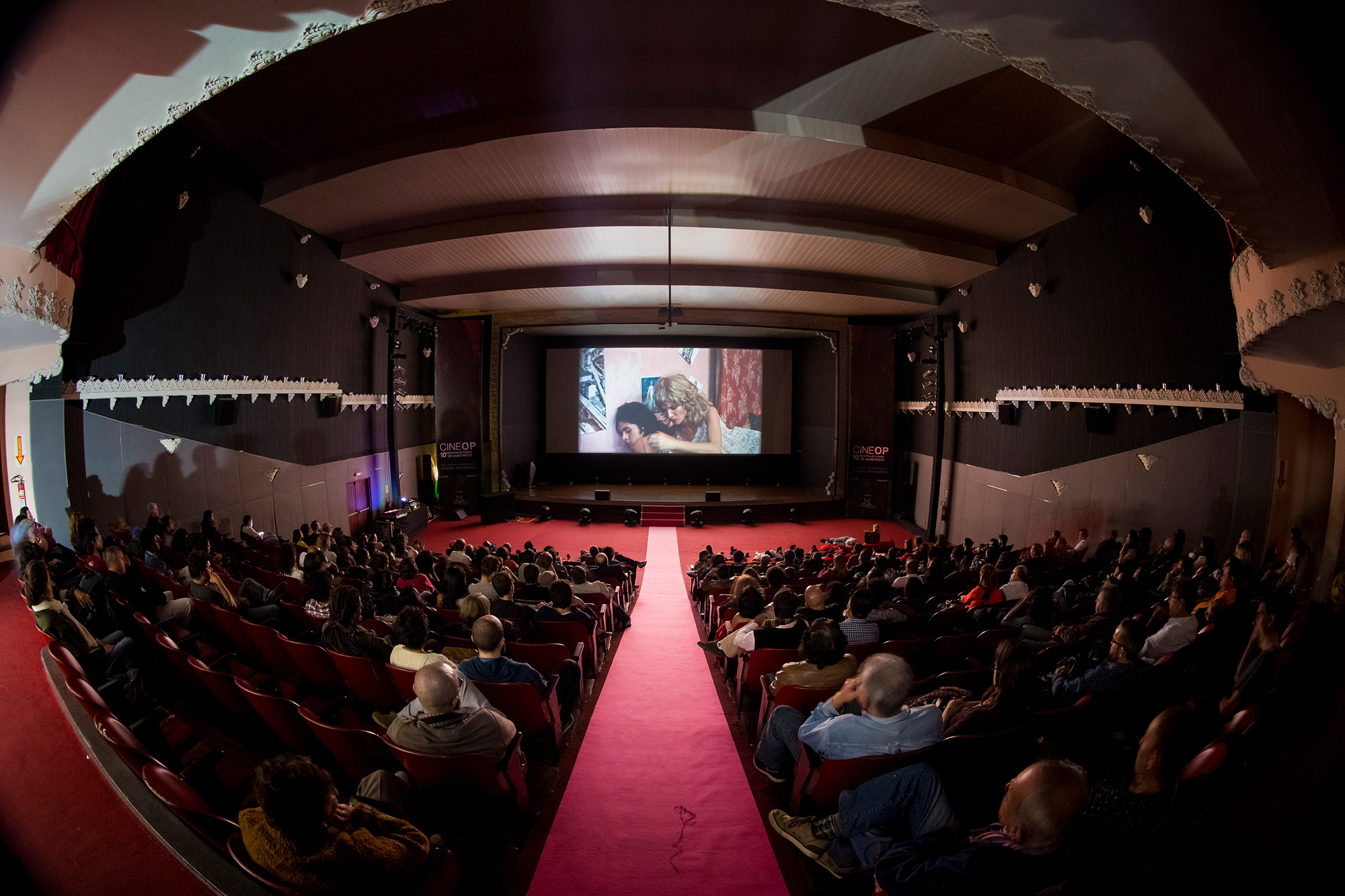 OURO PRETO/MG. 18.06.2015 10&ordf; CINEOP - MOSTRA DE CINEMA DE OURO PRETO.Exibicao do filme 