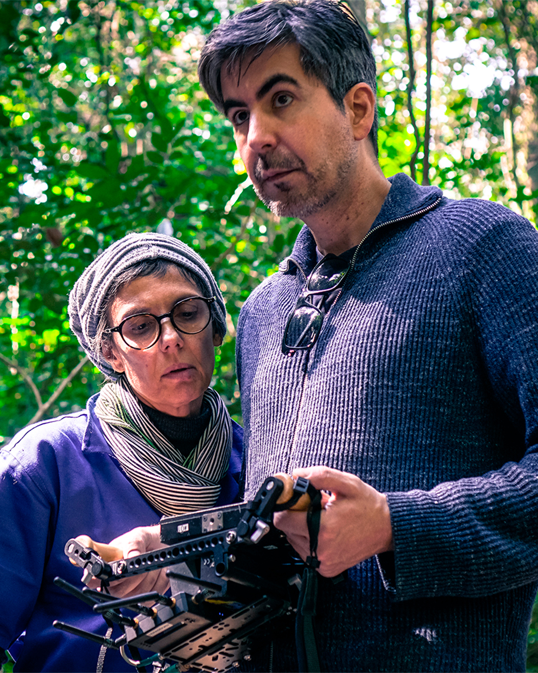 Carla Caff&eacute; e Beto Amaral, diretores de 