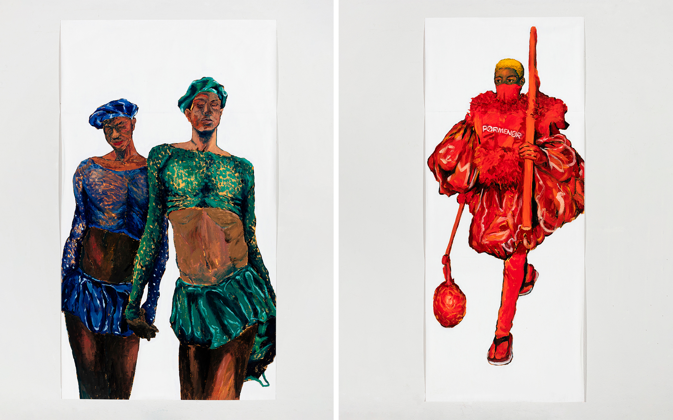 Obras de Maxwell Alexandre | Casa SP -Arte | Novo Poder Passabilidade, Miss Brasil.