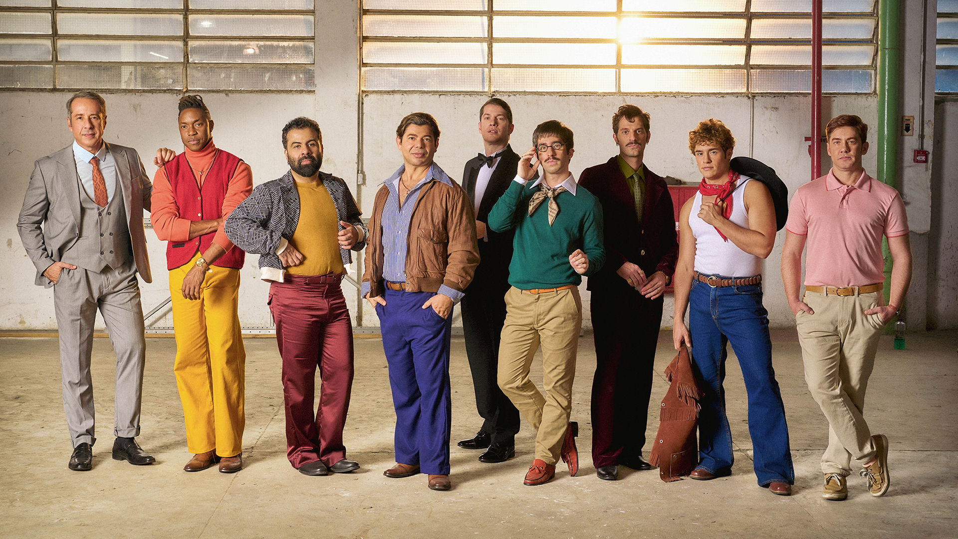Elenco da pe&ccedil;a The Boys in the Band.