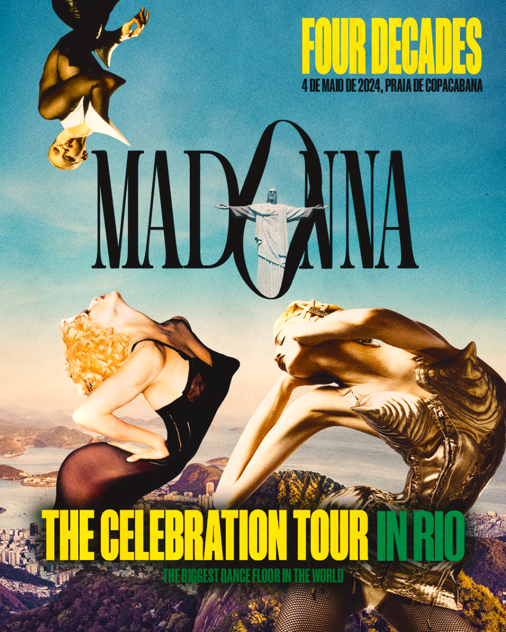 Madonna fará o maior show de sua carreira em Copacabana; descubra setlist