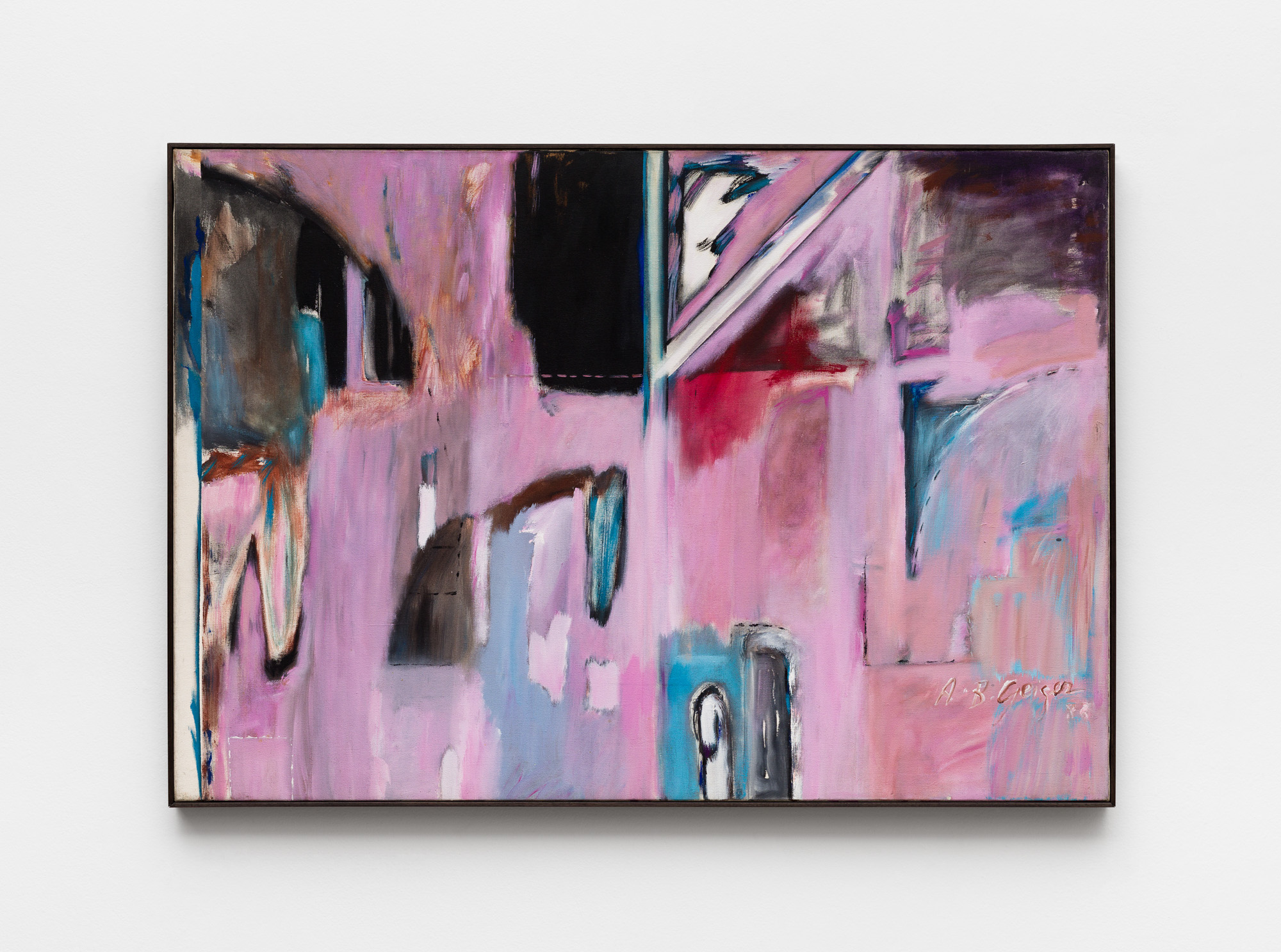 anna-bella-geiger-pintura-abstrata-exposicao-quase-mancha-quase-mapa-galeria-mendes-wood -dm-sao-paulo