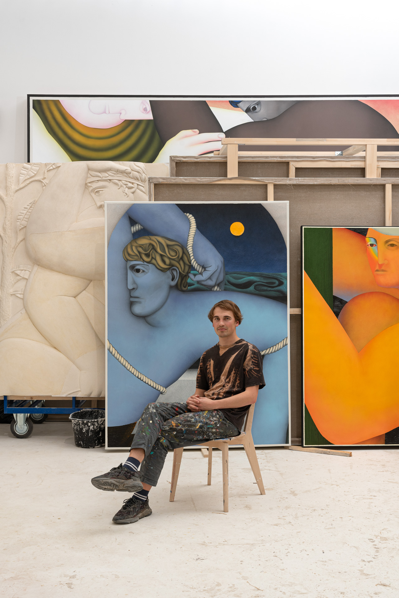 artista-tcheco-vojtech-kovarik-pintura-ceramica-escultura-pessoas-mitologia-grega-inner-world-galeria-mendes-wood