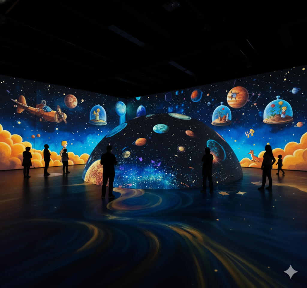 Exposição no MIS Experience recria o universo de “O Pequeno Príncipe”